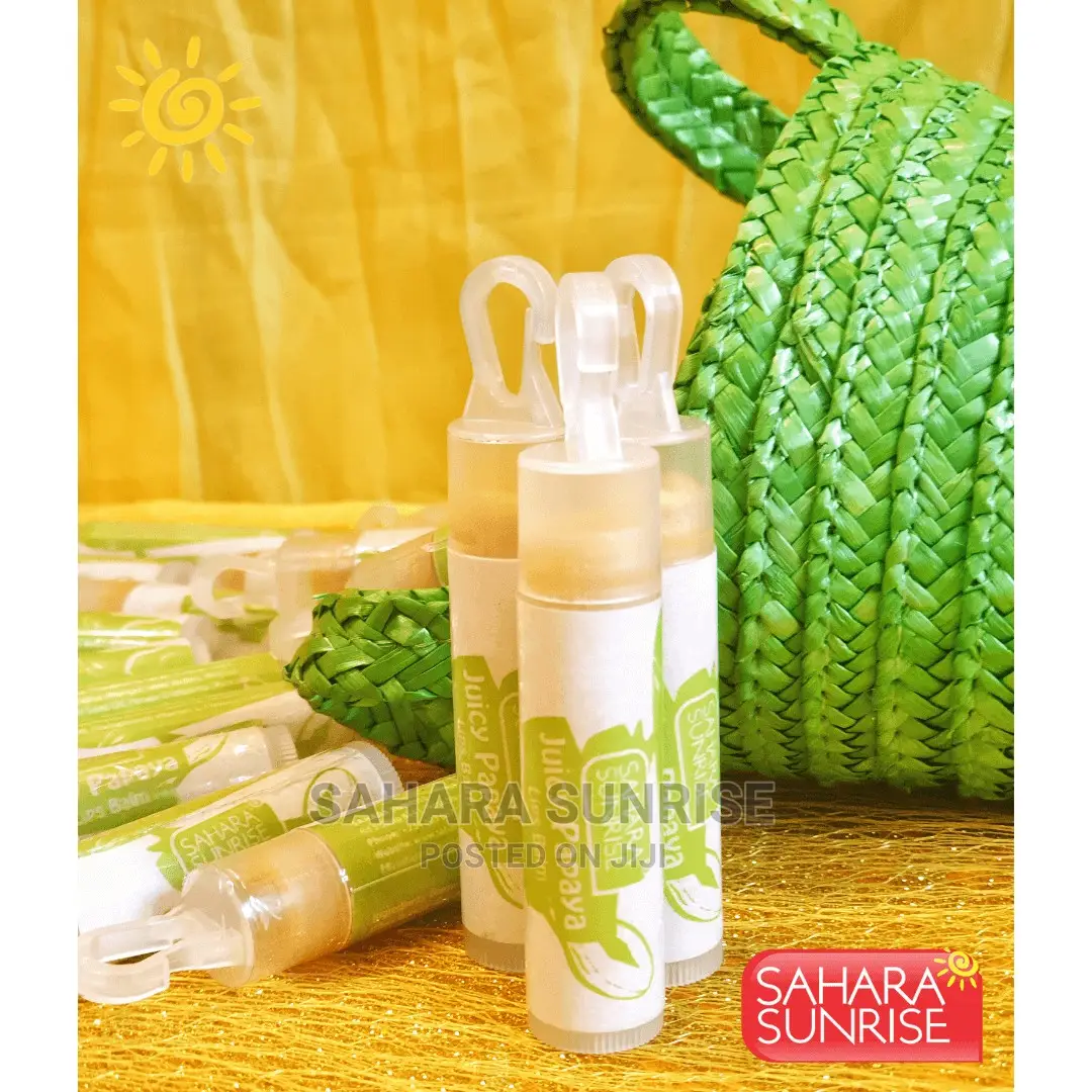 Natural Lipbalm, Juicy Papaya Flavor