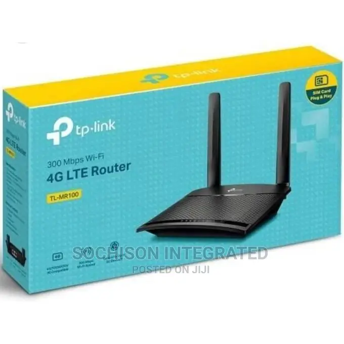 Tp-Link Mr 100 300mbps Wireless 4G LTE Sim Router