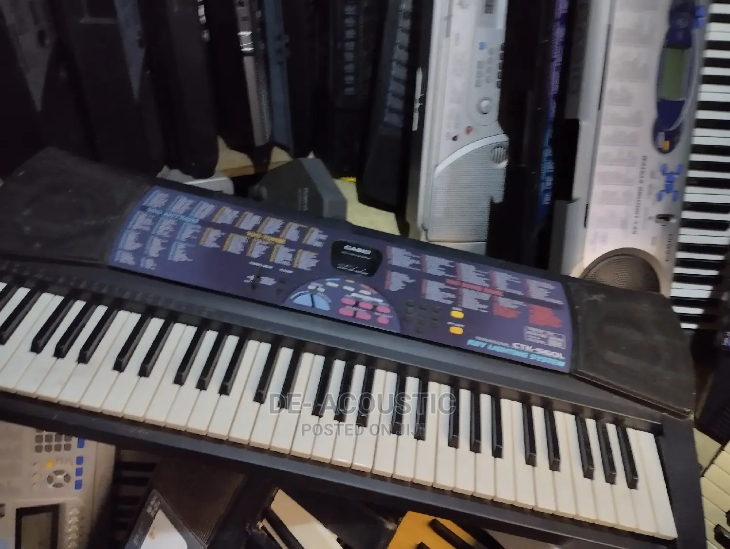 Casio 560L Key Lighting 61 Keys 5 Octave Uk Used Keyboard
