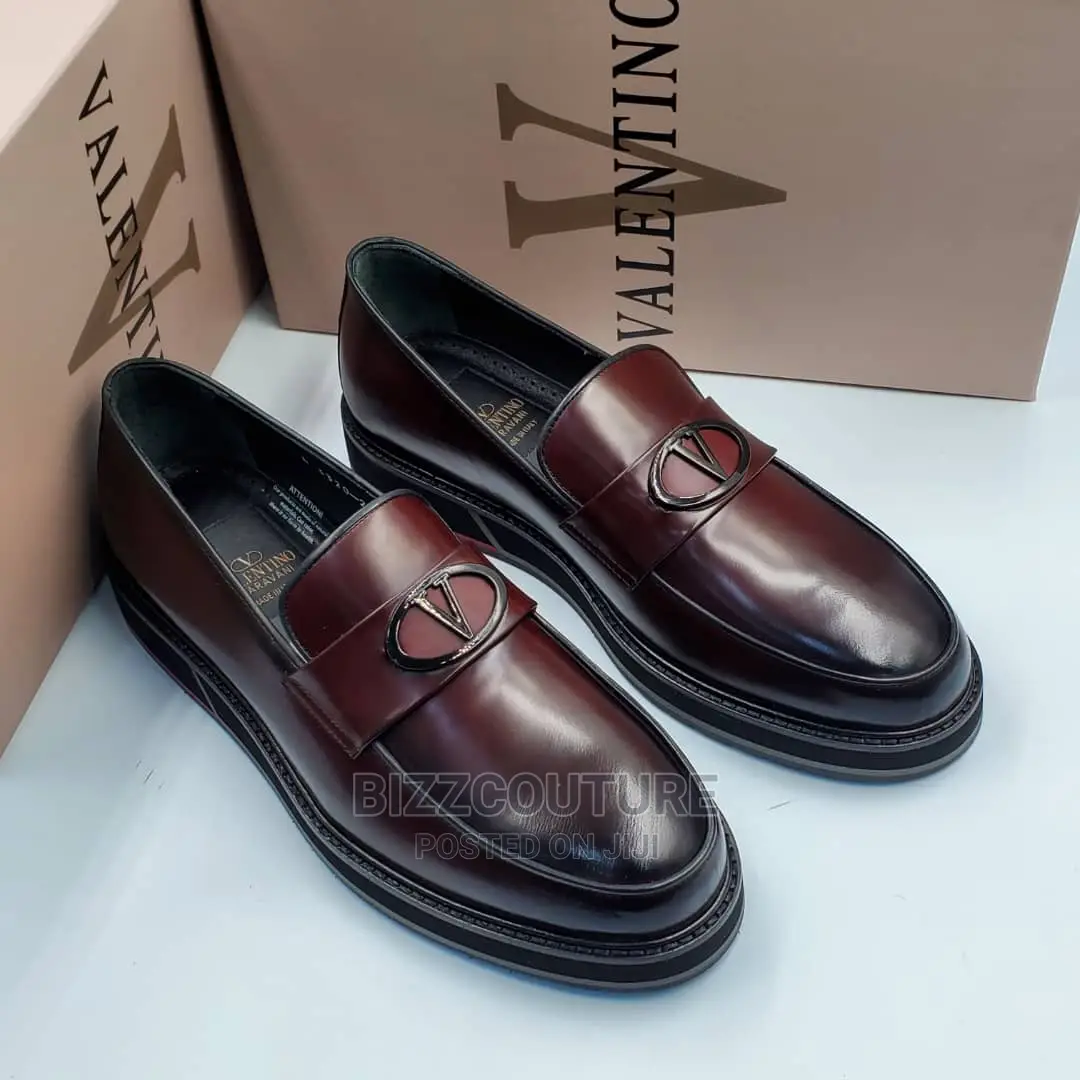 VALENTINO Original Italian Loafers Available in Store