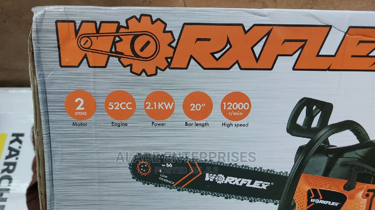 Worxflex Gasoline Chain Saw Machine -20""