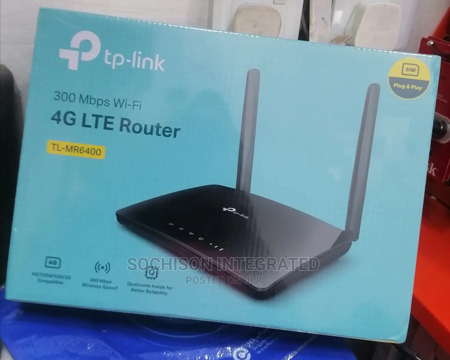 Tp-Link 300mbps 4g Lte Wireless Sim Router Mr6400