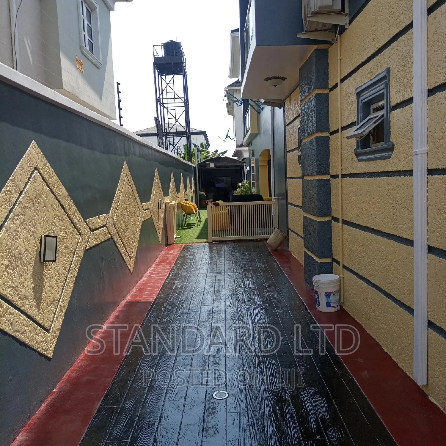 American/Stamped Concrete Floor/Increte Floor/Wooden Pattern