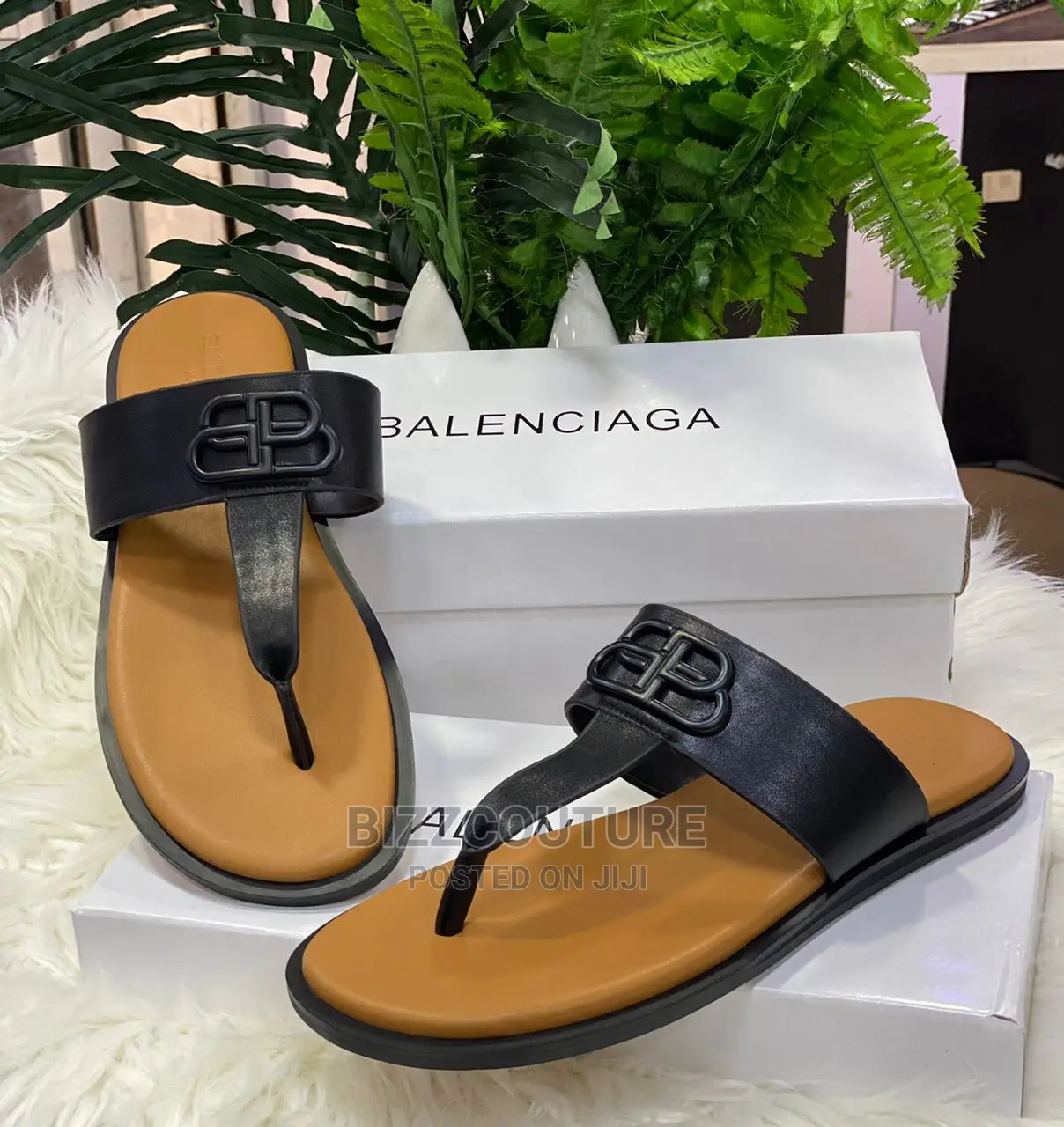 BALENCIAGA Top Notch Slippers Available in Store