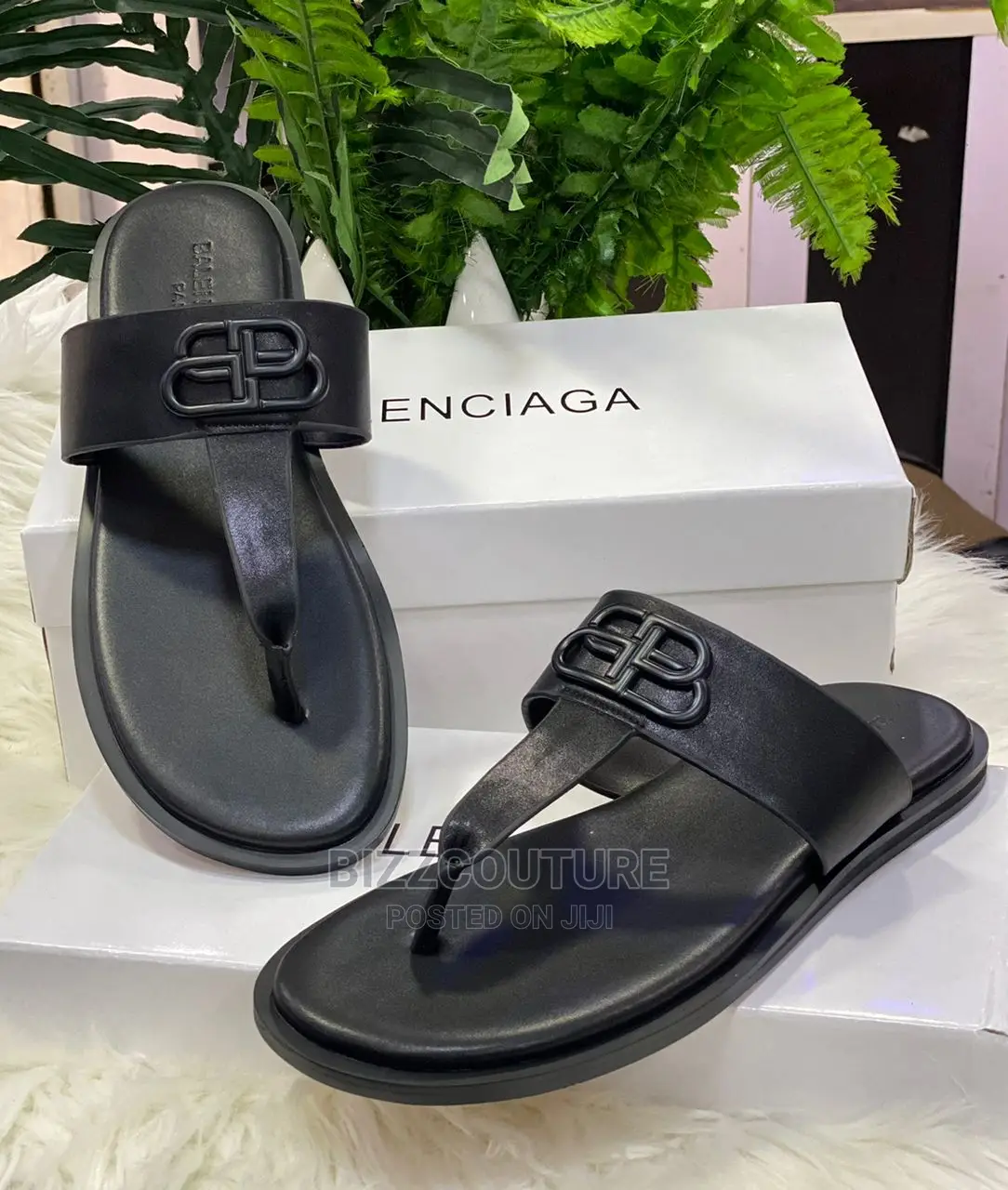 BALENCIAGA Top Notch Slippers Available in Store