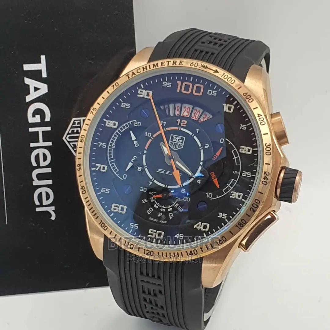Tag Heuer Top Notch Rubber Strap Watch Available in Store