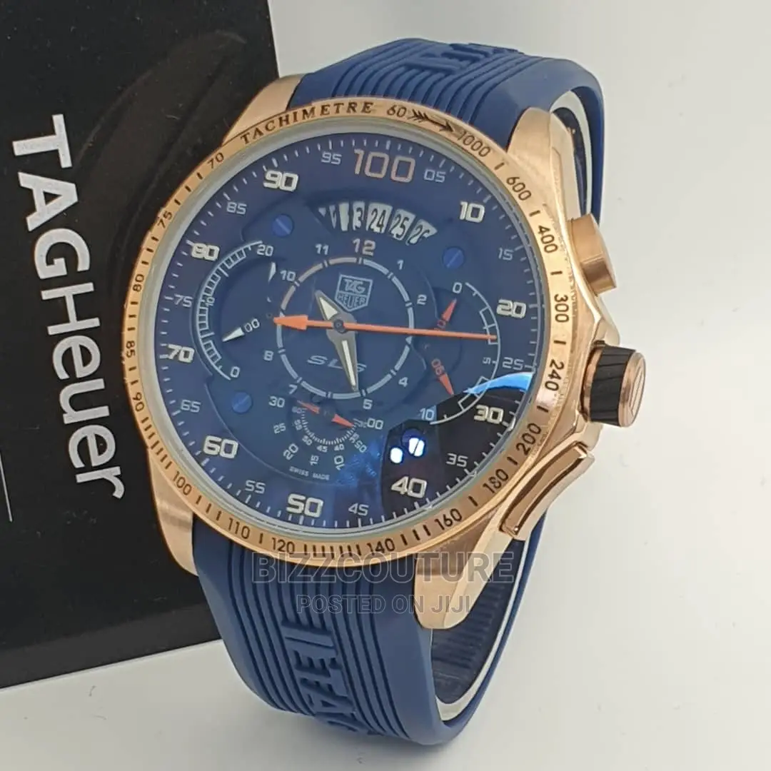 Tag Heuer Top Notch Rubber Strap Watch Available in Store