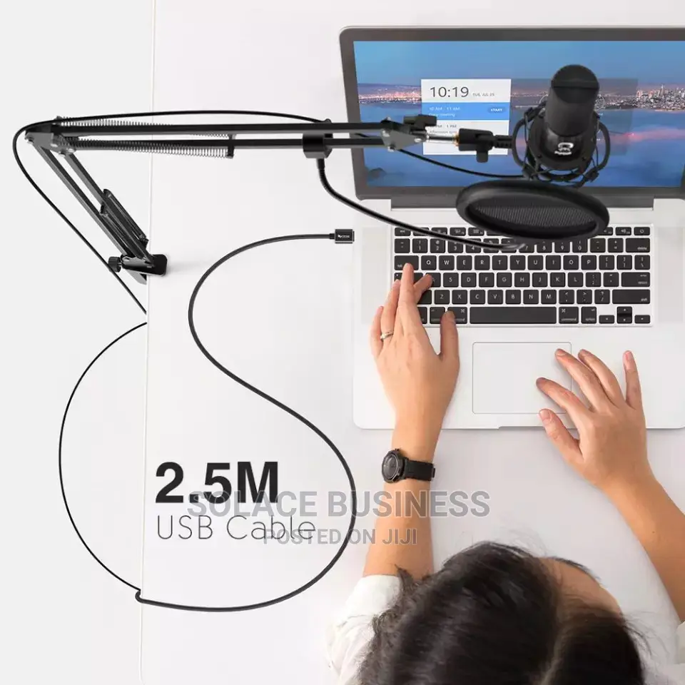 Fifine T669 USB Condenser Microphone Stream Youtube Gaming