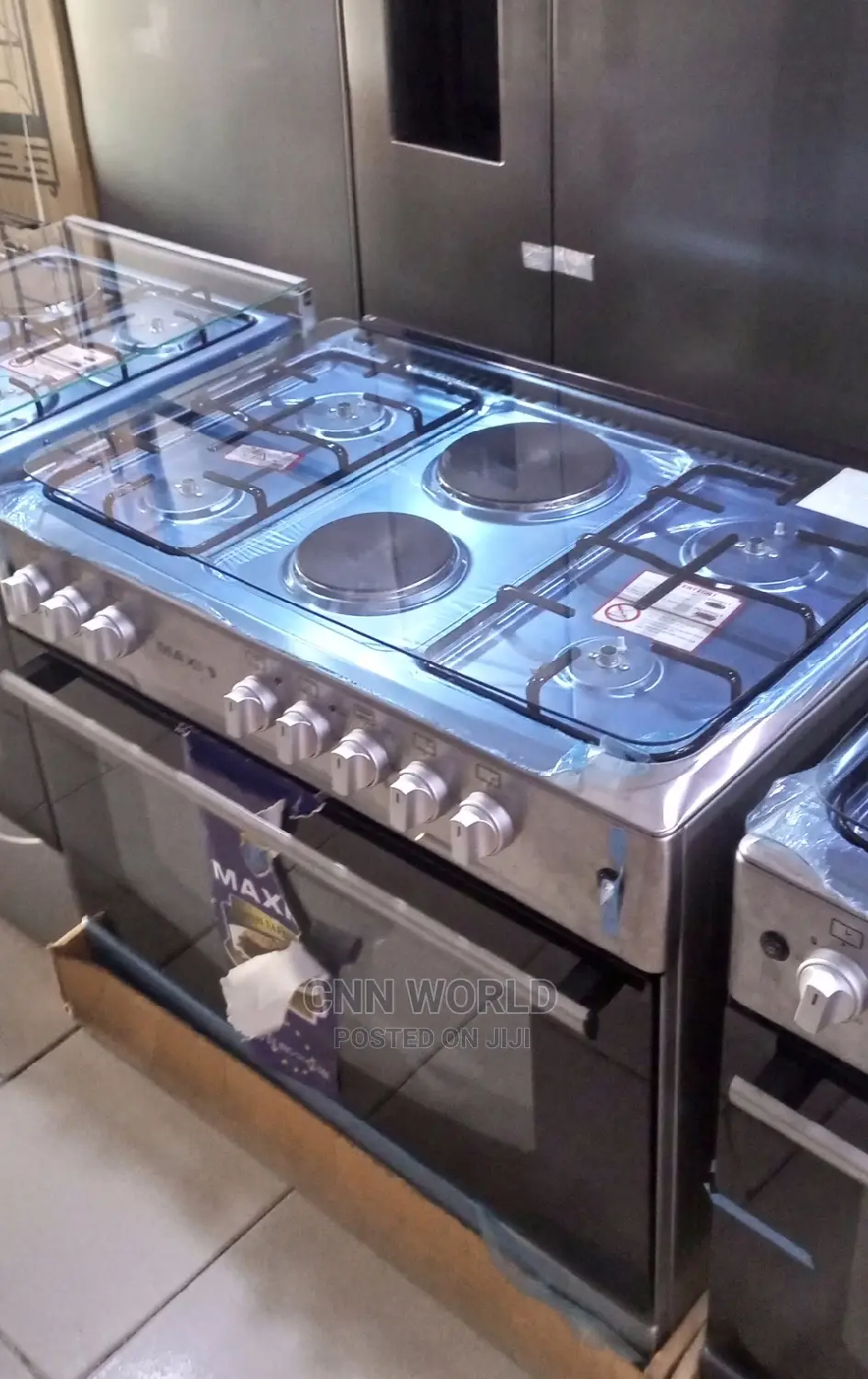 Maxi Standing Gas Cooker (4+2) Electric Gas Oven Grill