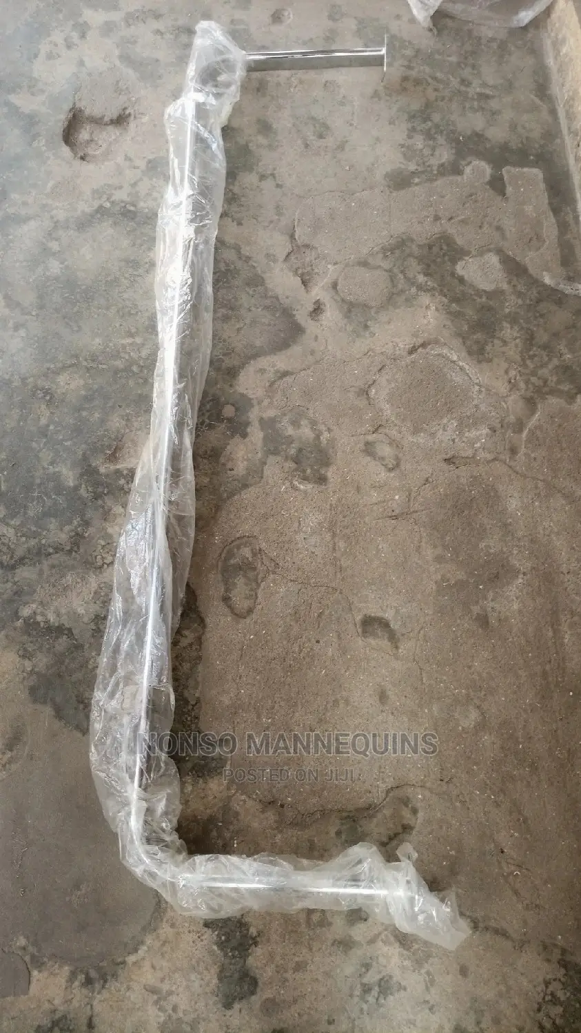 3 Feets Stainless Steel Metal Wall U Shape Hanger