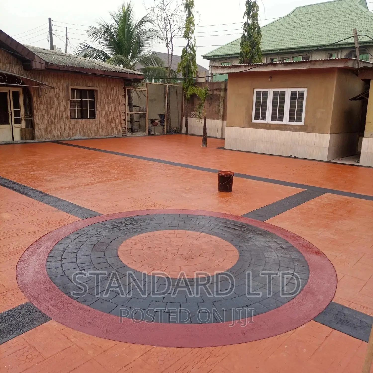 Standard Quality Stamp Concrete Floor