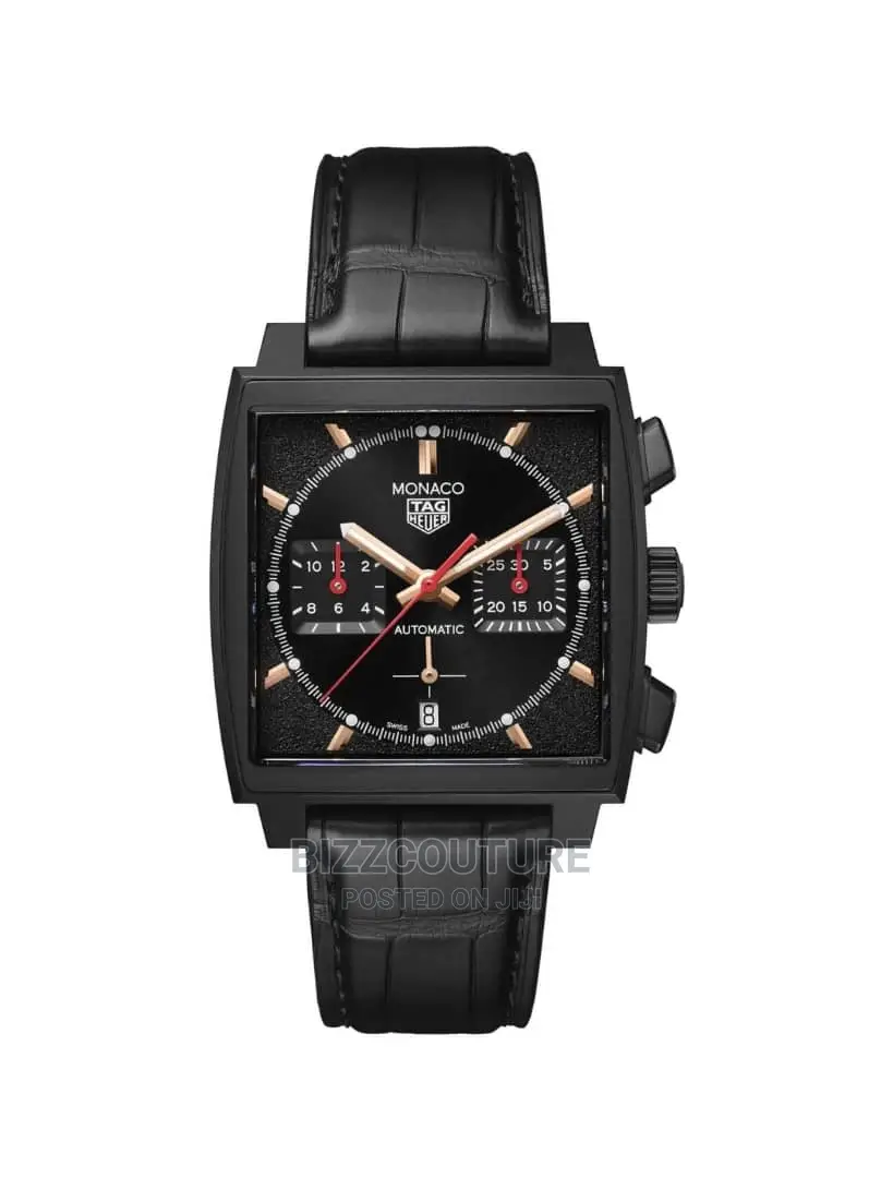 TAG HEUER Top Notch Leather Strap Watch Available in Store