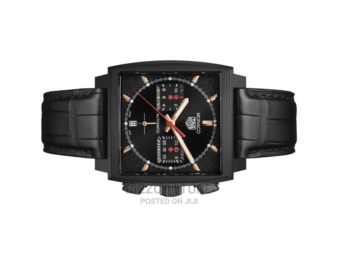 TAG HEUER Top Notch Leather Strap Watch Available in Store