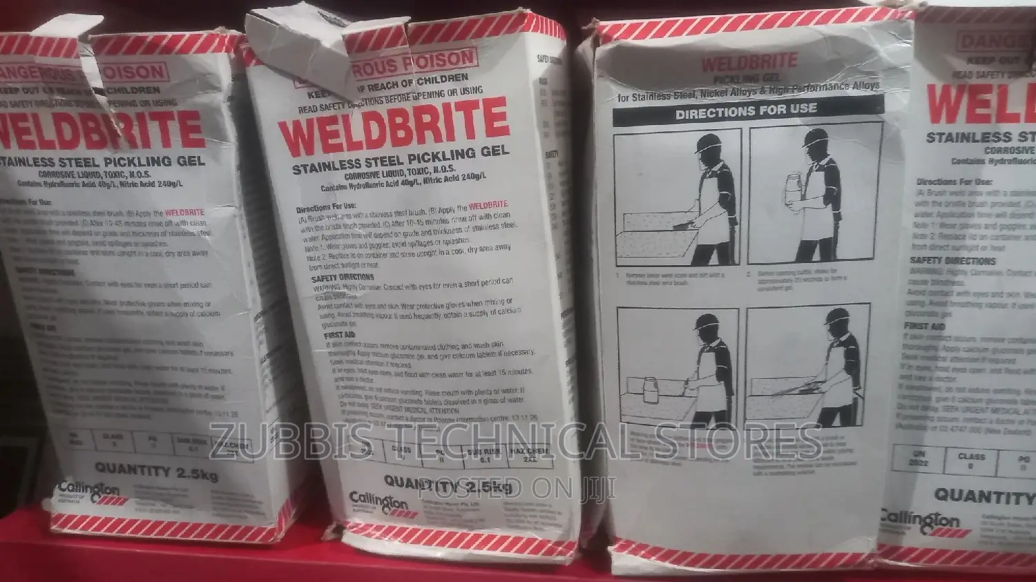 Weldbrite Pickling Gel Paste for Stainless Steel Cleaning