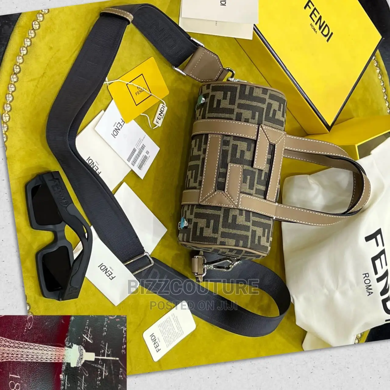 FENDI Top Notch Shoulder Bags Available in Store