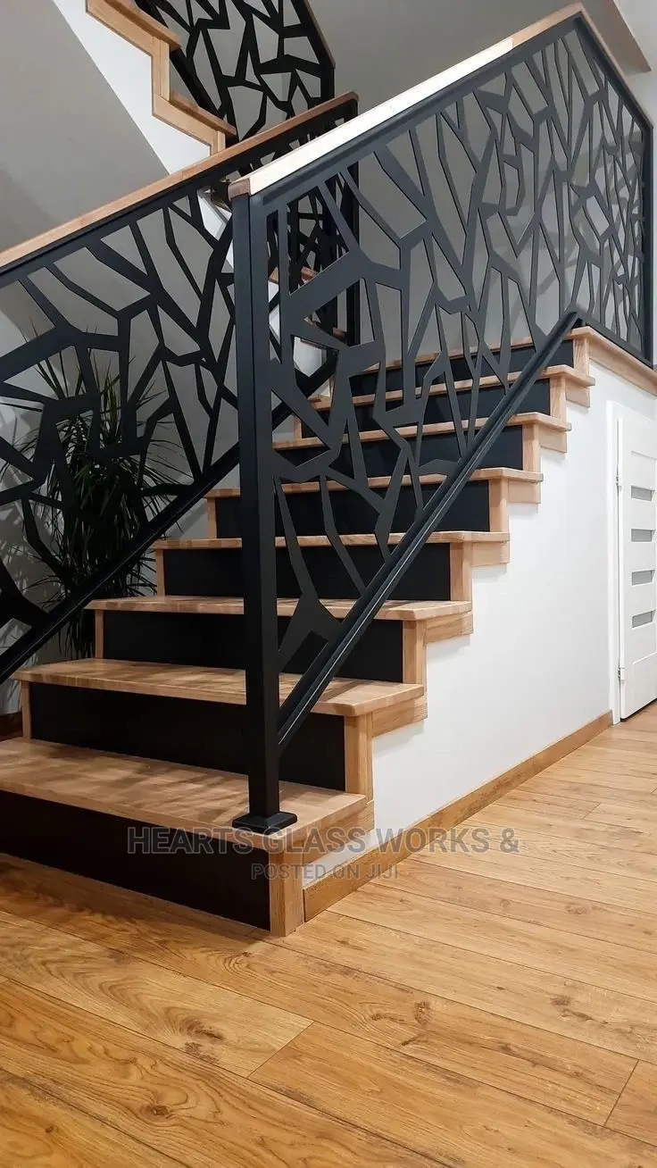 Laser Cut Stair Case Railings