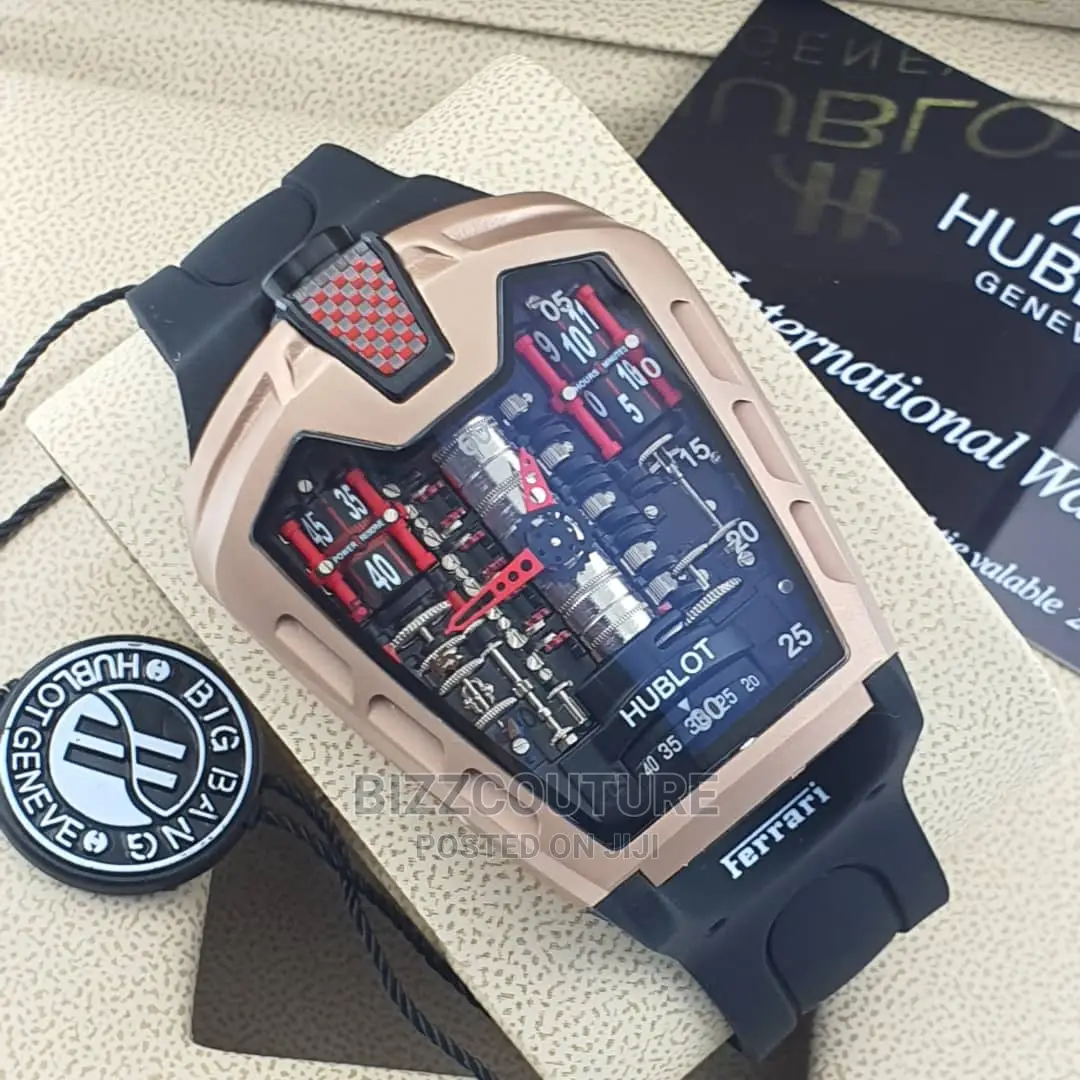 HUBLOT Classic Rubber Strap Watch Available in Store