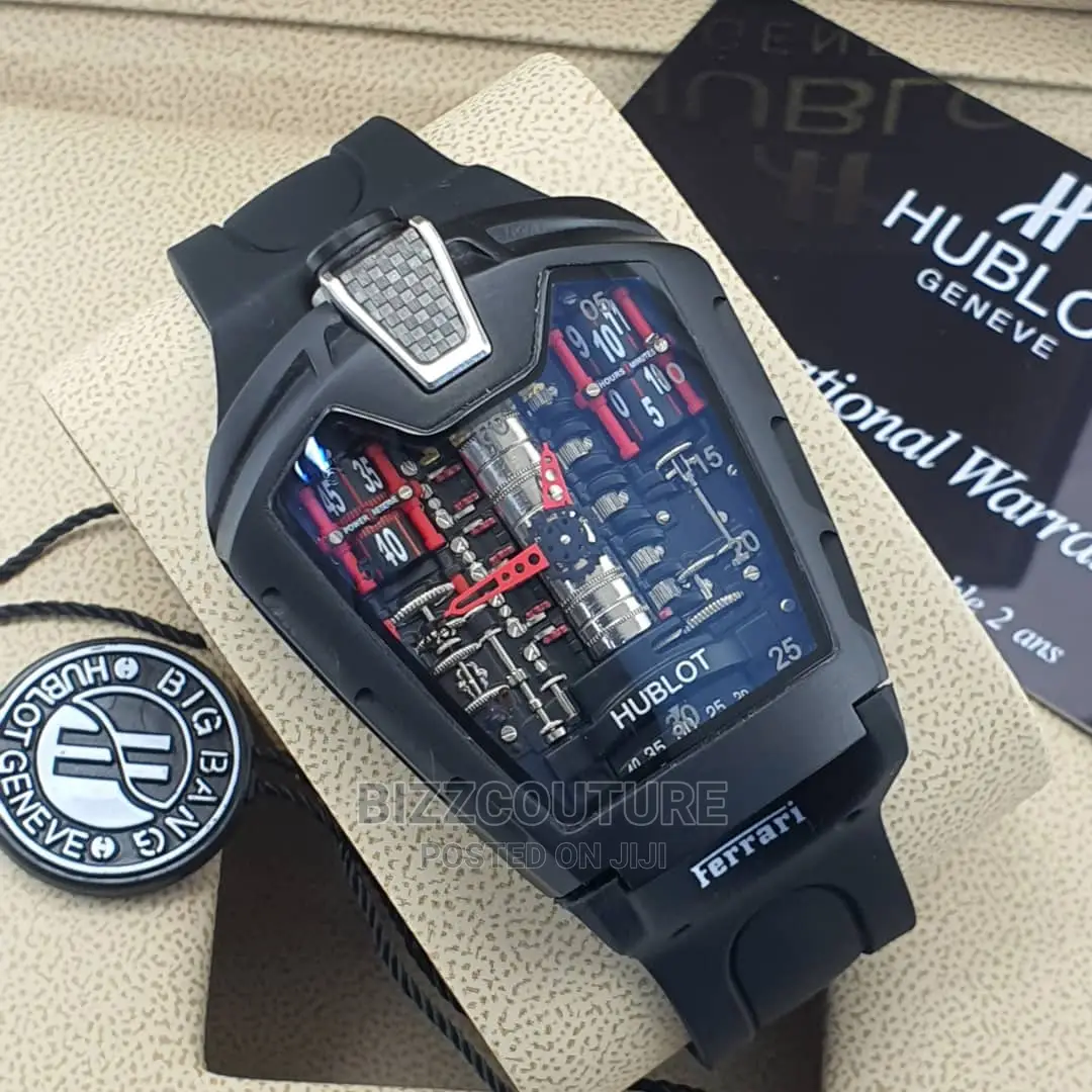 HUBLOT Classic Rubber Strap Watch Available in Store