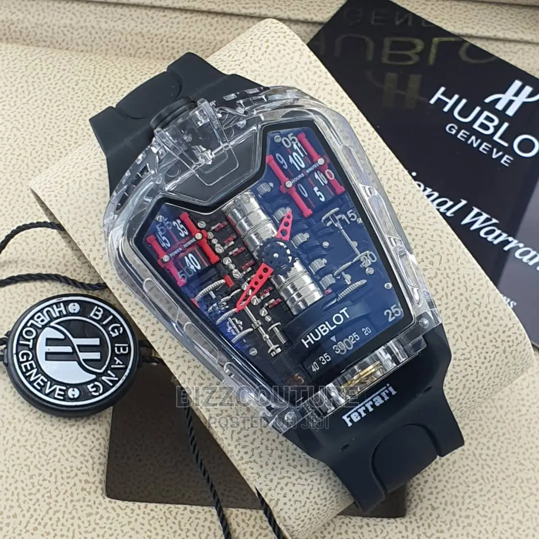 HUBLOT Classic Rubber Strap Watch Available in Store