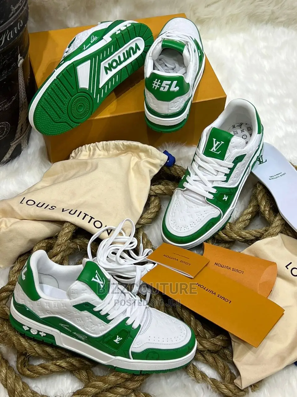 LOUIS VUITTON Top Notch Sneakers Available in Store