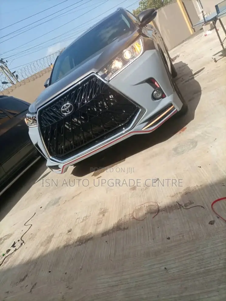 Conversion of Toyota Highlander 2012 - 2018 Lexus Lx570 Face
