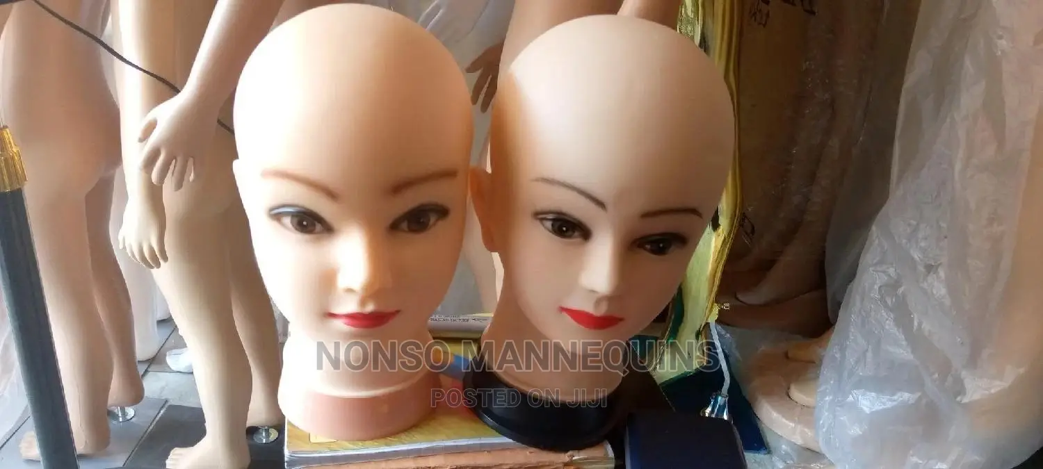 Mannequin Heads for Turbans, Wigs Etc