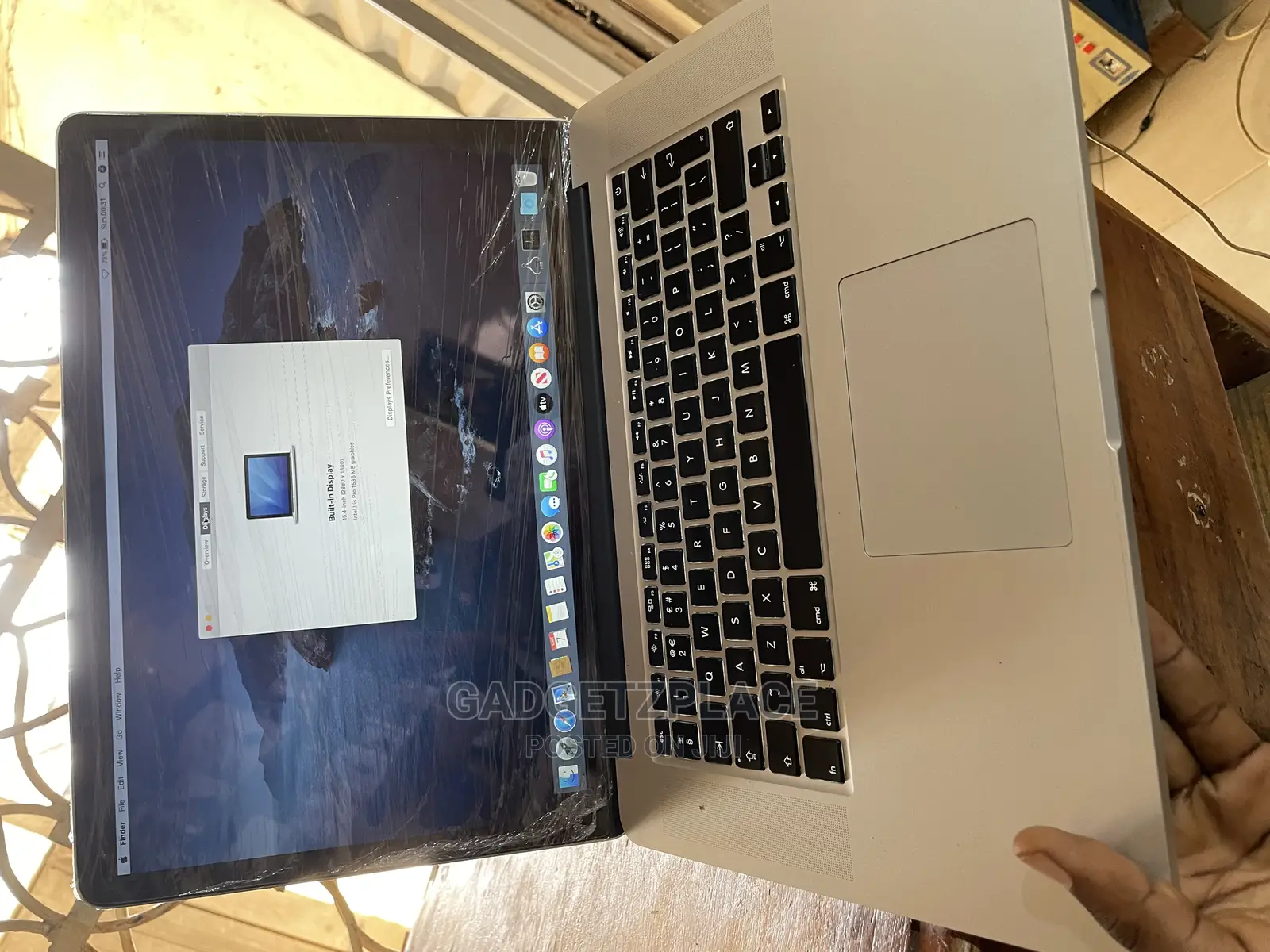 Laptop Apple MacBook Pro 2015 8GB Intel Core I7 SSD 512GB