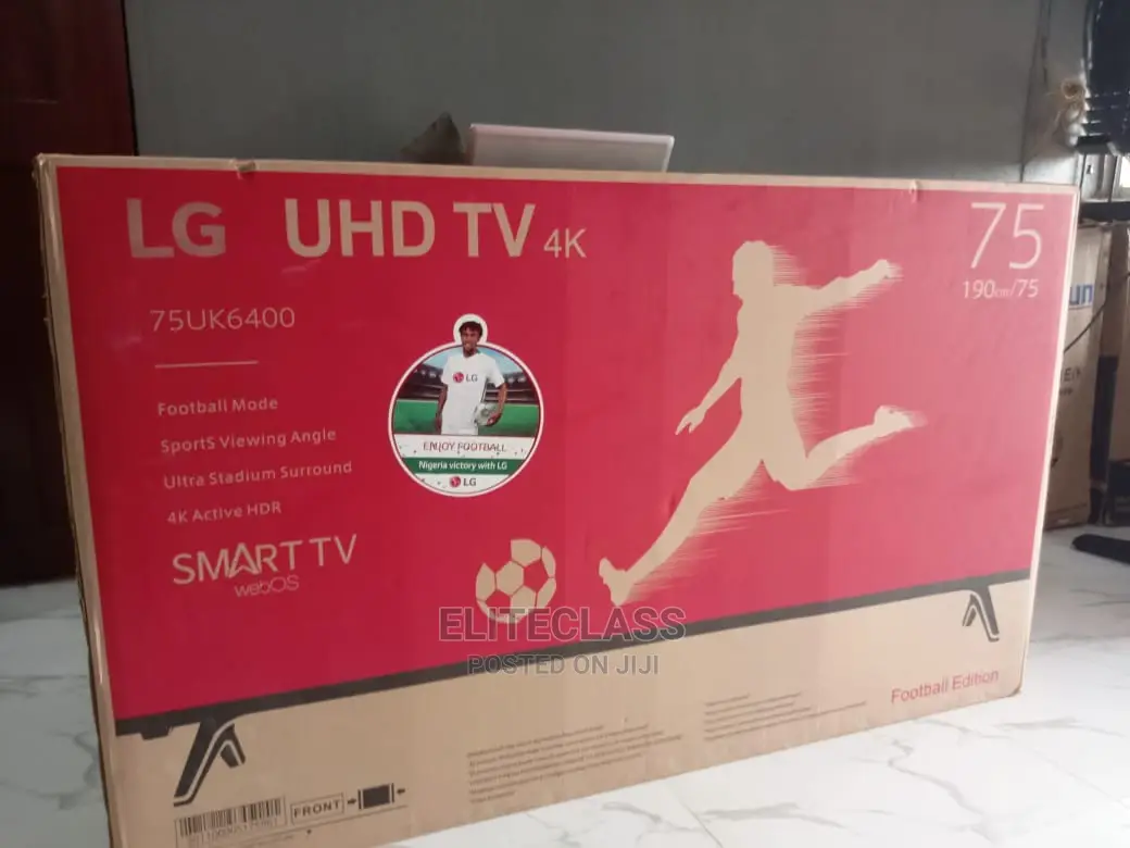 75" LG Smart TV Uhd 2 Yrs Warranty+Youtube+Netflix+Facebook
