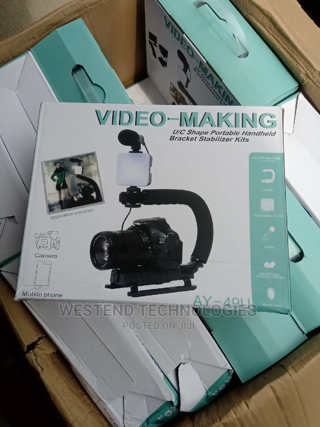 Video Making Kits for Phones and Camera Gimbal Vlogging