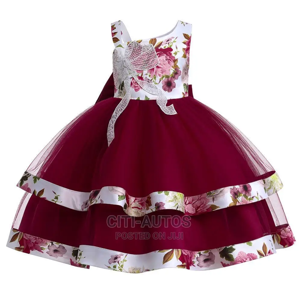 Little Girls Gown. Ready Made Dress.