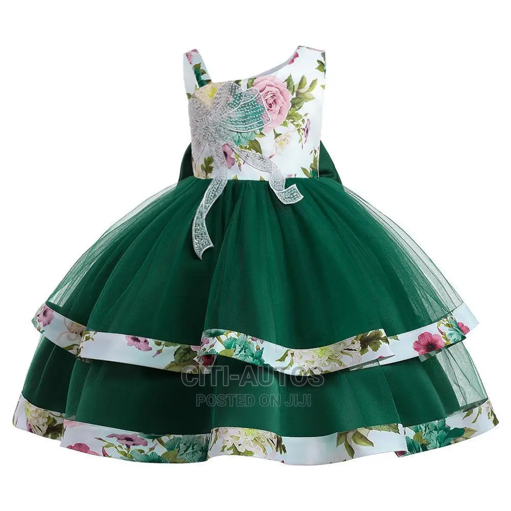 Little Girls Gown. Ready Made Dress.