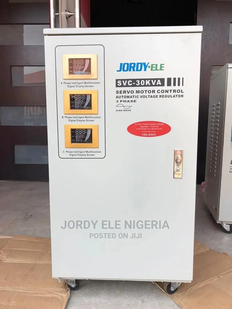 Jordy Ele 30kva 3phase Automatic Voltage Regulator