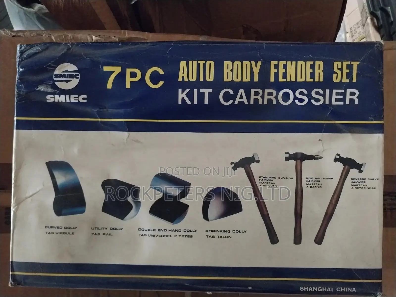 7pc Auto Body Fender Set (Kit Carrossier)