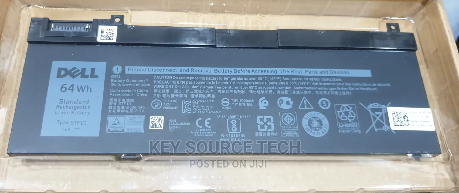 Dell 5tf10 (64wh) Battery For Precision 7530 7730 7540 7740
