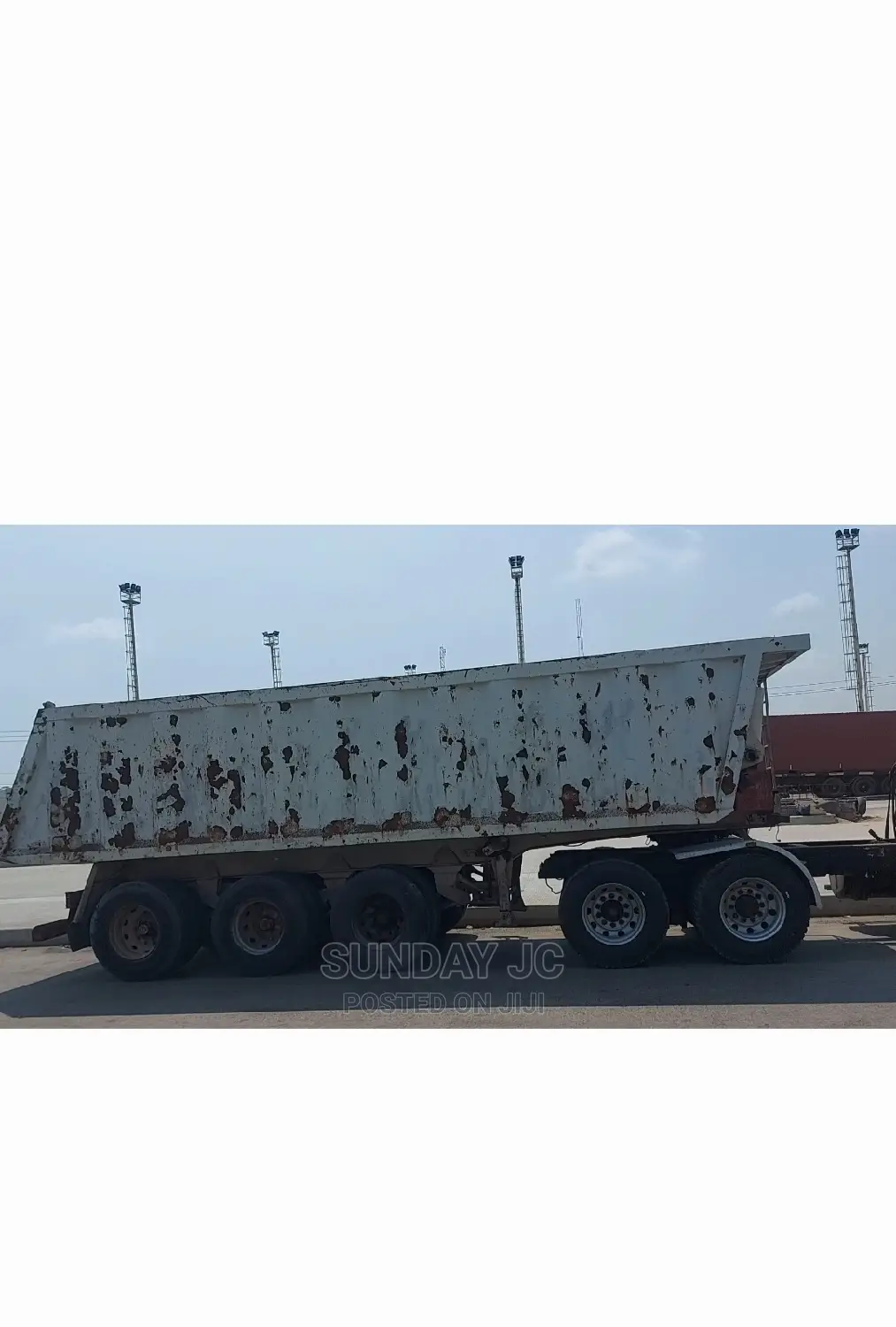 Tokunbo 60tons CH Mack 22 Tyres Tipping Trailer Truck Spring