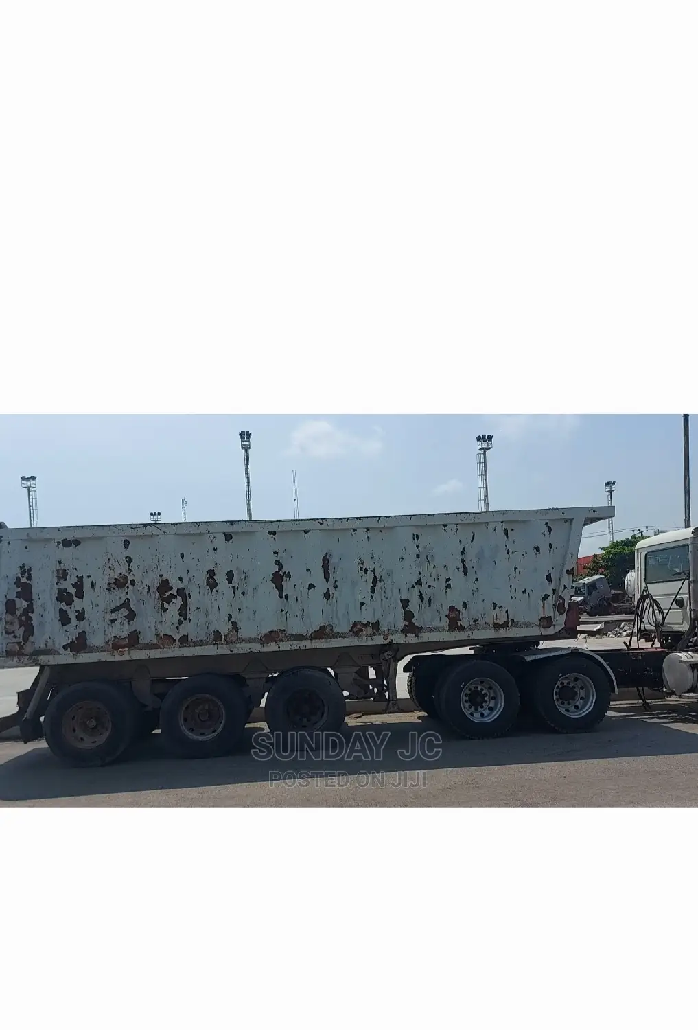 Tokunbo 60tons CH Mack 22 Tyres Tipping Trailer Truck Spring