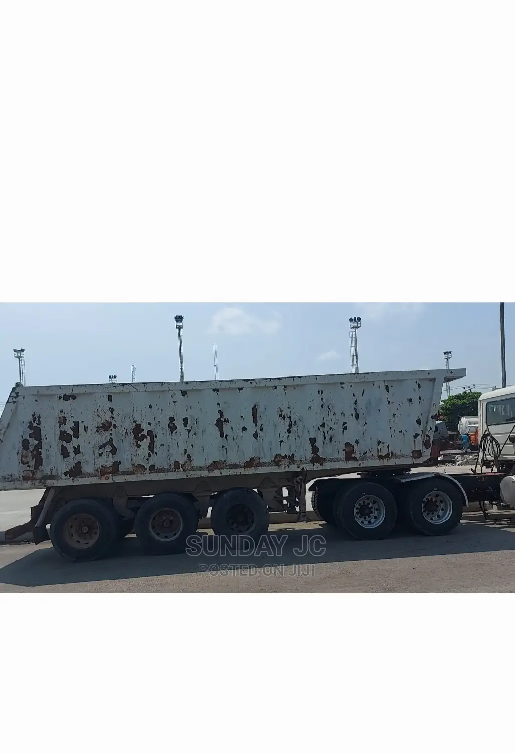Tokunbo 60tons CH Mack 22 Tyres Tipping Trailer Truck Spring