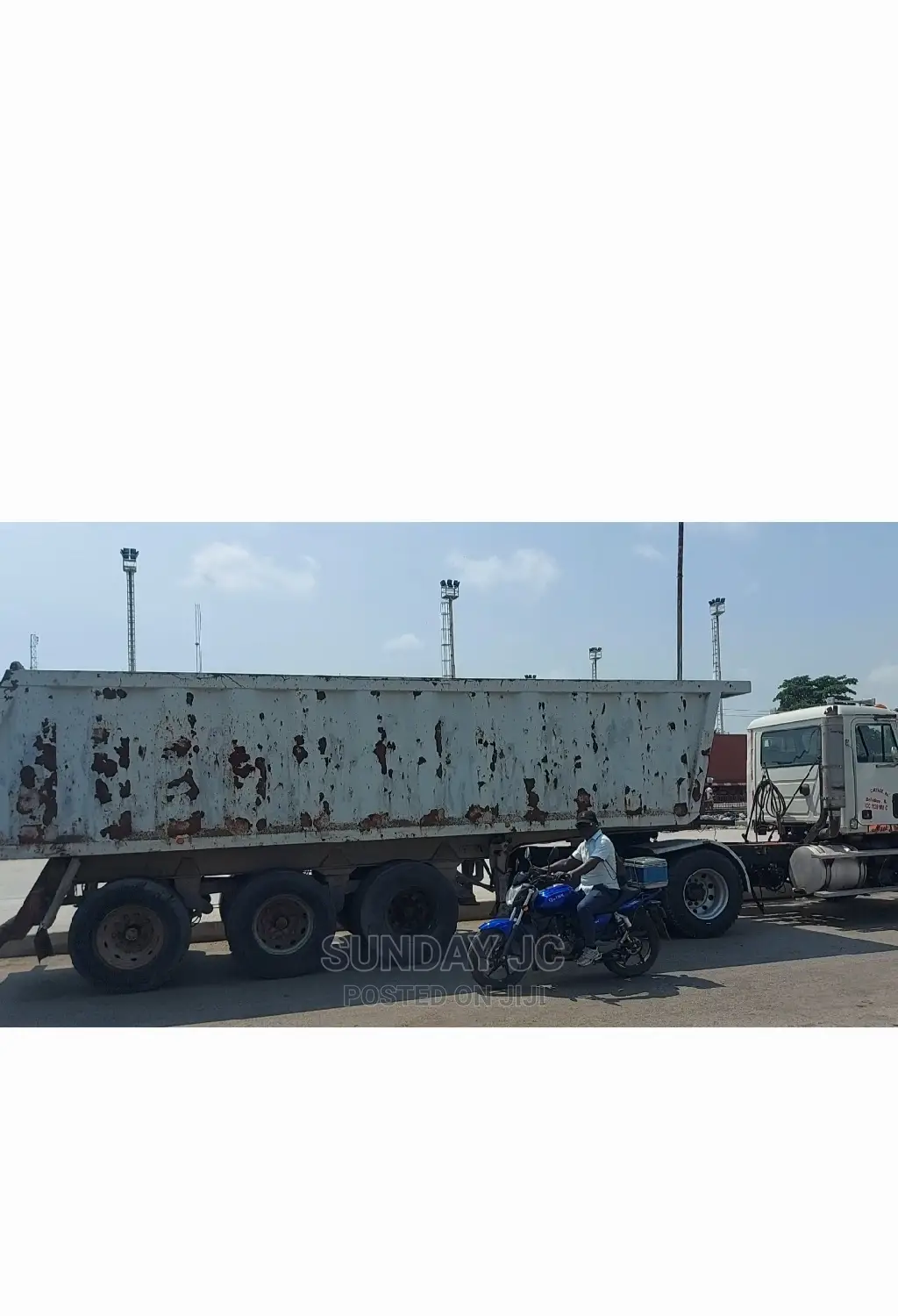 Tokunbo 60tons CH Mack 22 Tyres Tipping Trailer Truck Spring