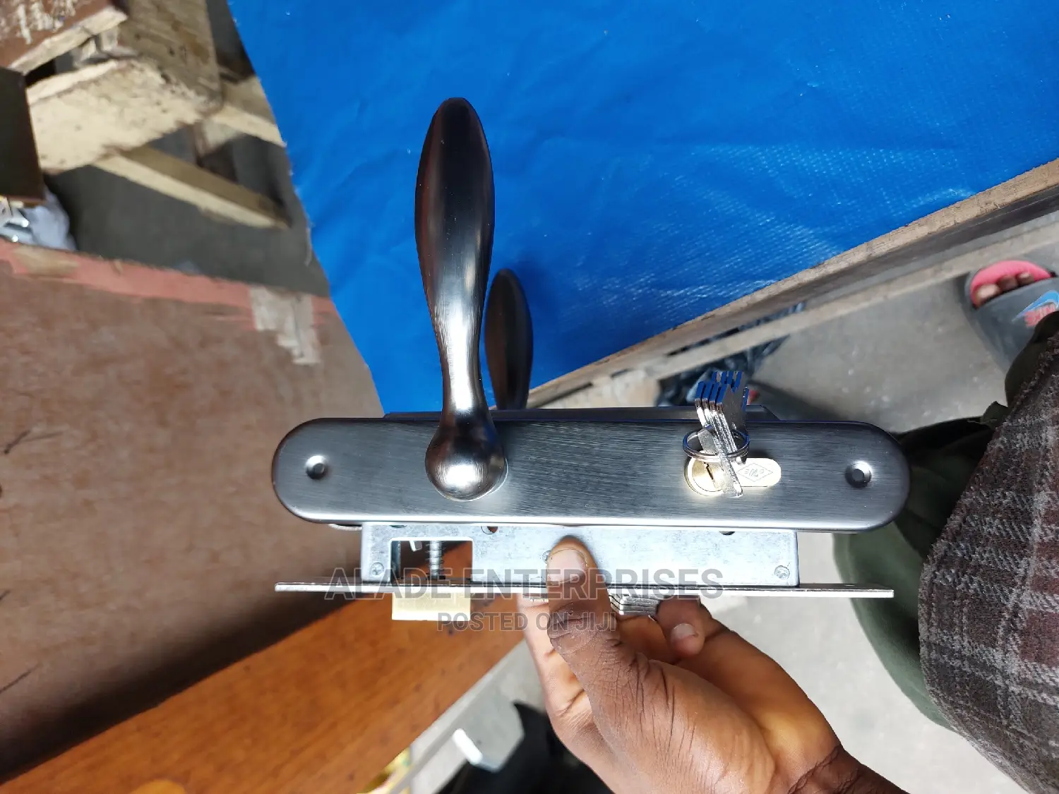 High Quality Cylinder Door Lock Matt Black