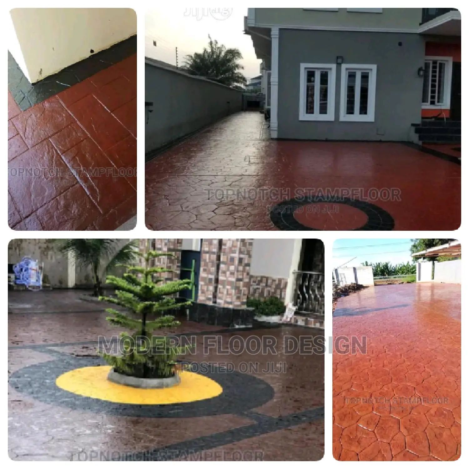 The Bright Stamps Floor