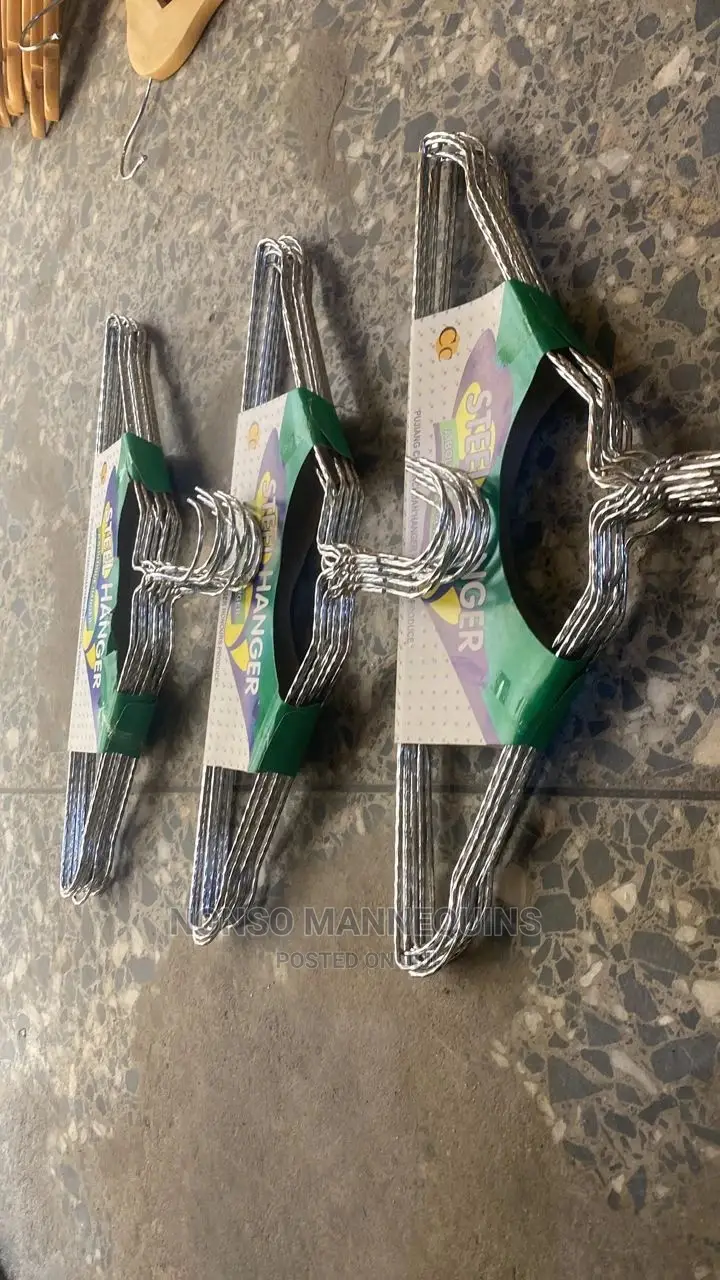 Packs of Steel Hangers