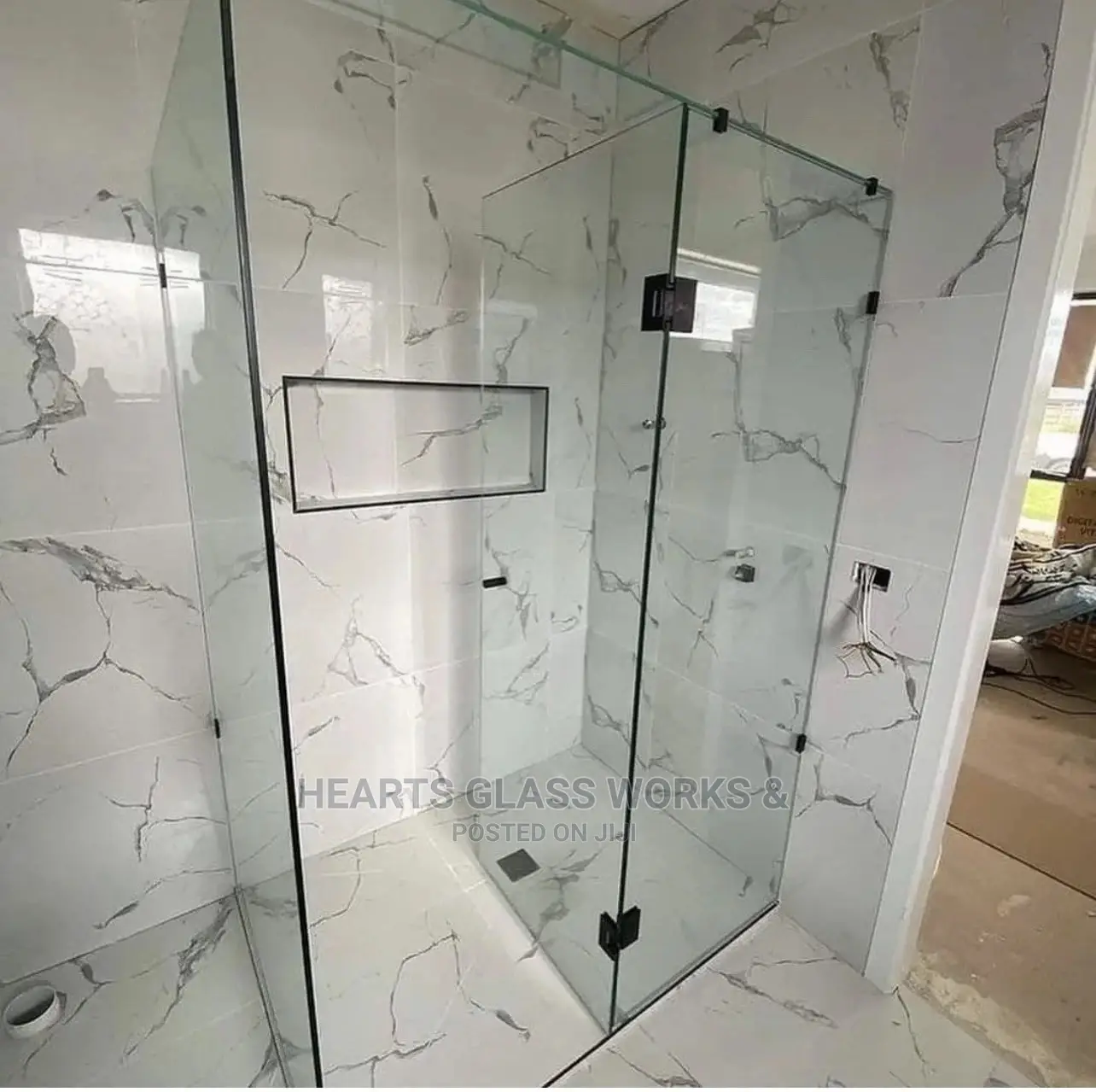 Tempered Frameless Shower Cubicle