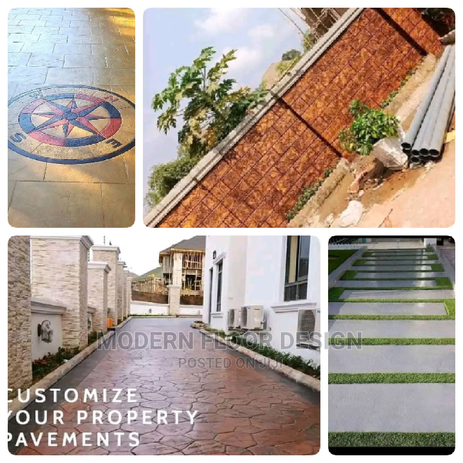 Royal Water Stamps Floor