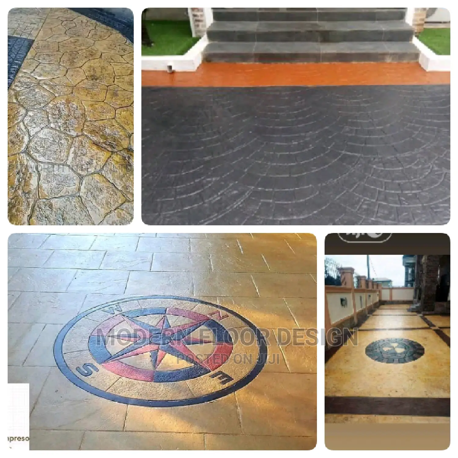 Royal Water Stamps Floor