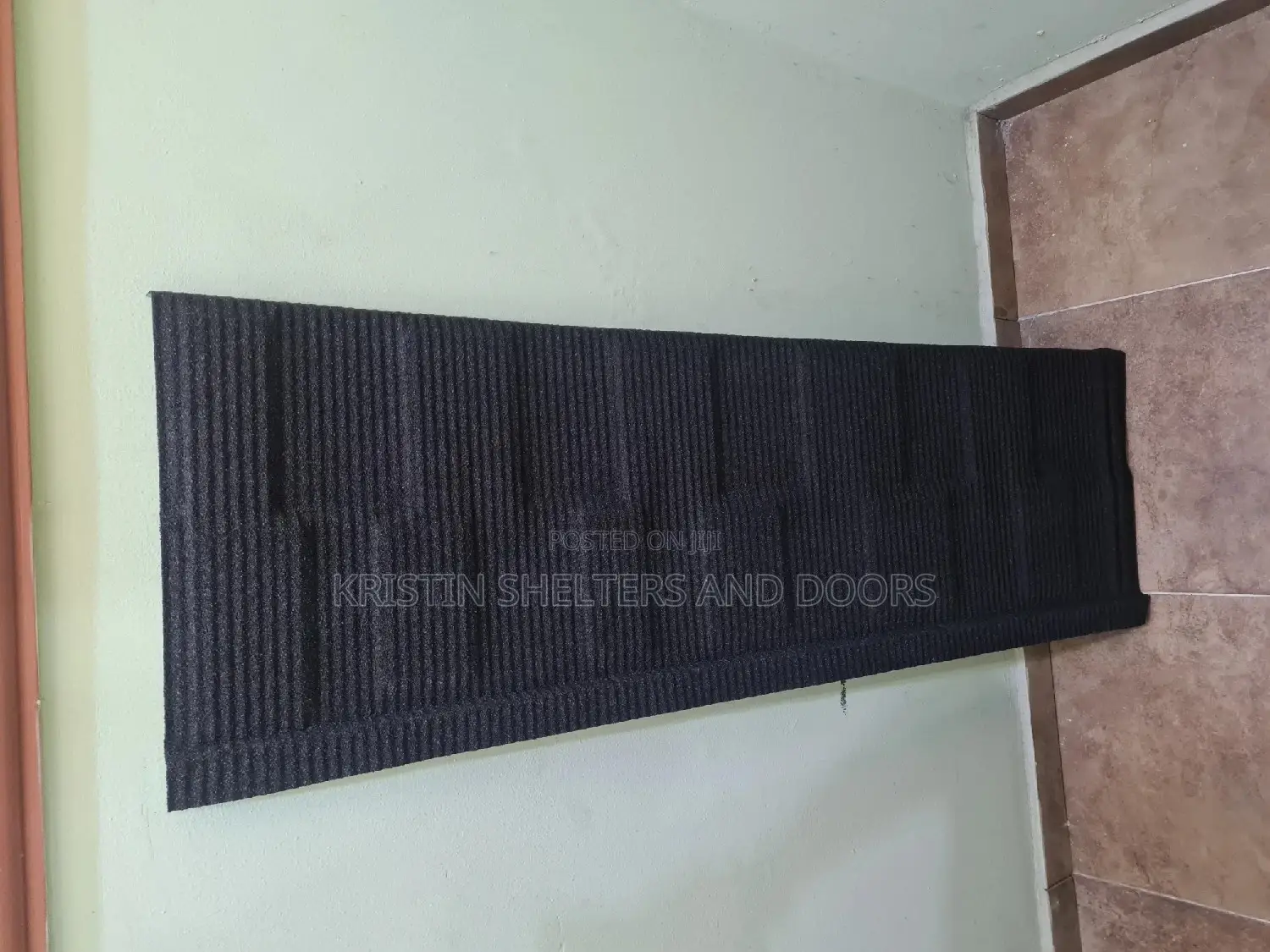 Pure Black Shingle Stone Coated Roofing