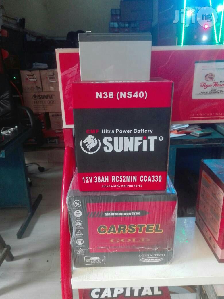 Sunfit And Carstel Motor Batteries