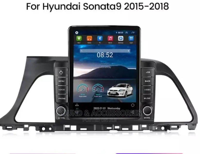 Hyundai Sonata 2015-18 Tesla Android GPS Navigation Player
