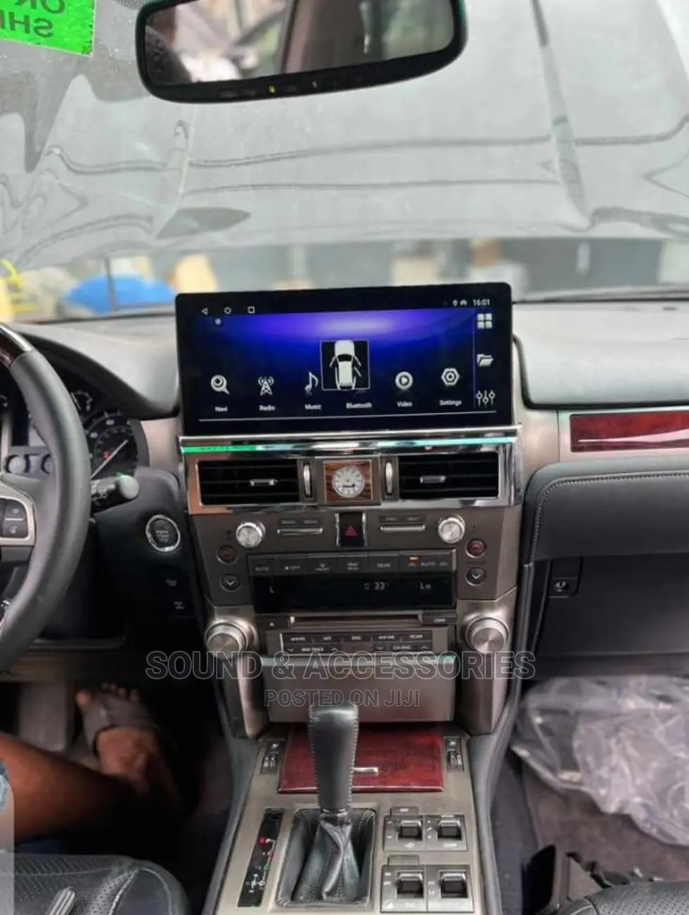 Lexus Gx460 12.3" Screen Upgrade Android GPS Navigatn Player