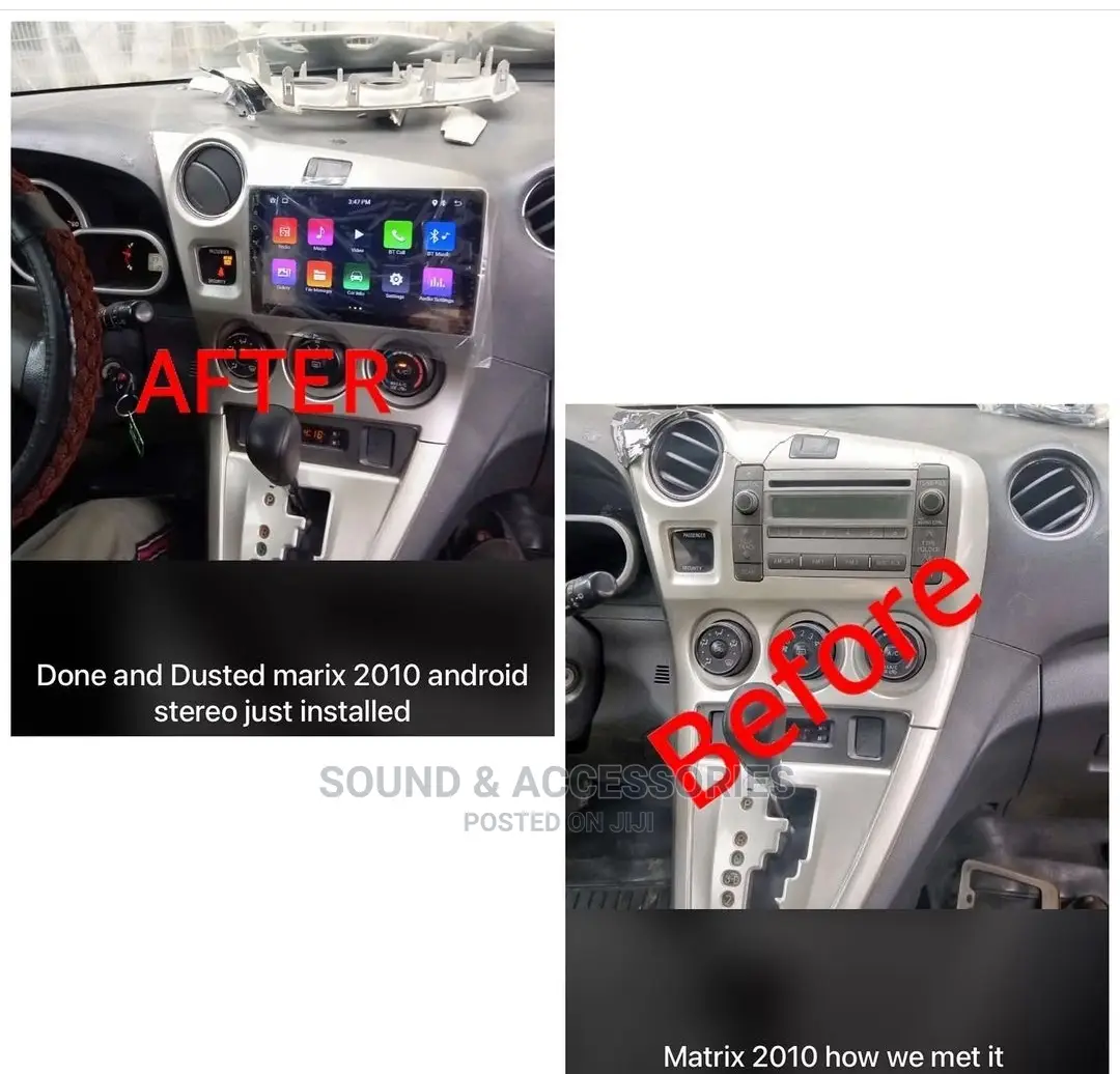 Toyota Matrix/Pontiac Vibe 2008-14 Android GPS Navigatn Syst