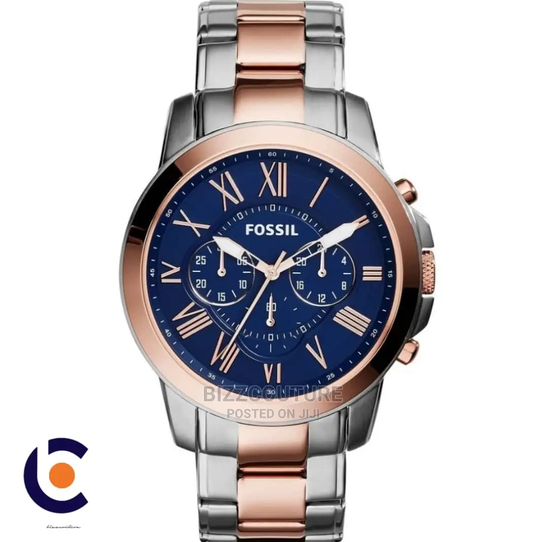 Original Fossil Stainless Steel Watch Available in Store